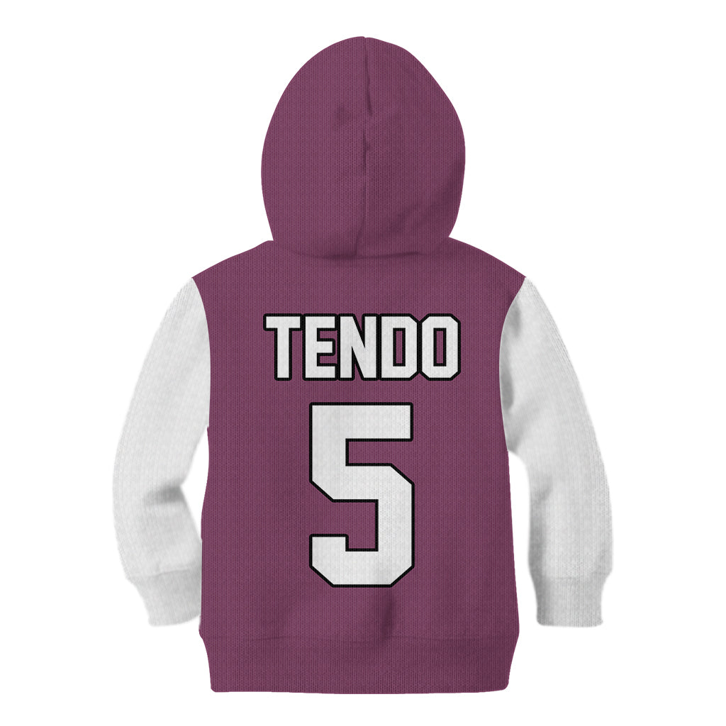 Shiratorizawa Satori Tendo Kid Hoodie Haikyu