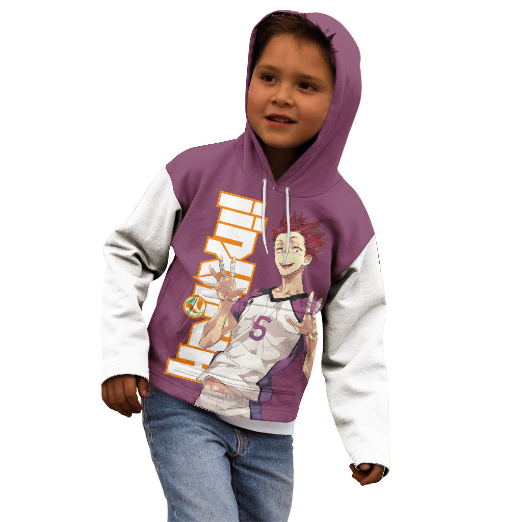 Shiratorizawa Satori Tendo Kid Hoodie Haikyu