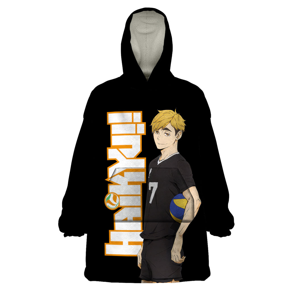 Inarizaki Atsumu Miya Wearable Blanket Hoodie Haikyu
