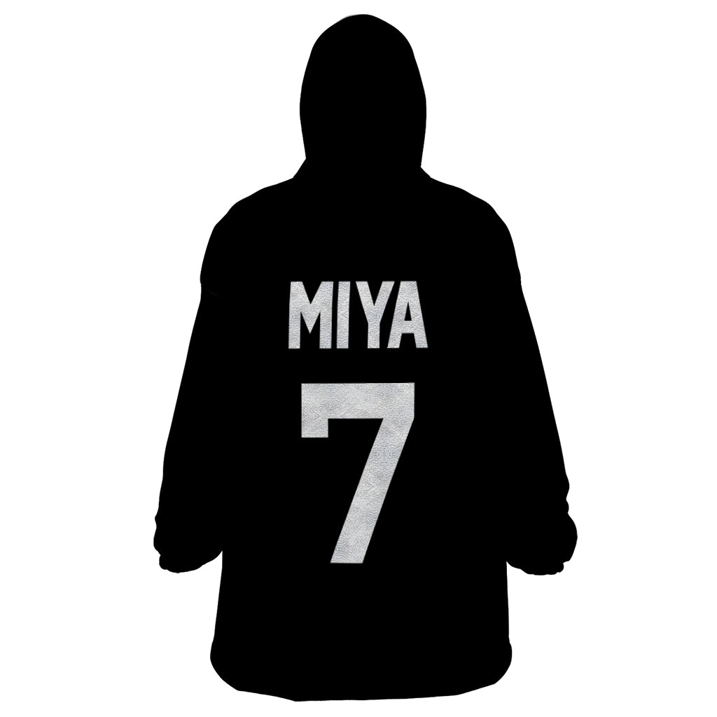 Inarizaki Atsumu Miya Wearable Blanket Hoodie Haikyu