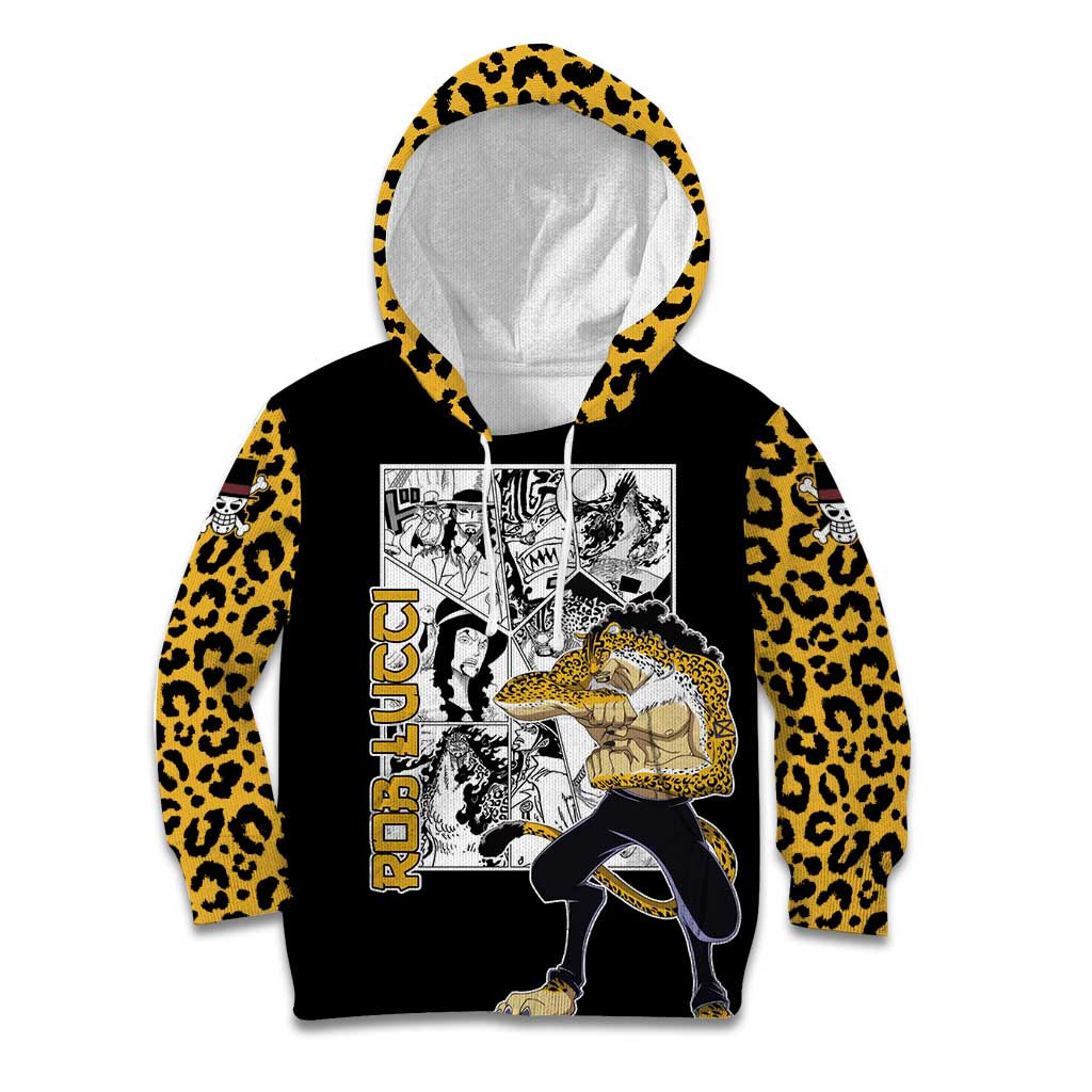 Rob Lucci - One Piece Kid Hoodie Anime Mix Pattern Style