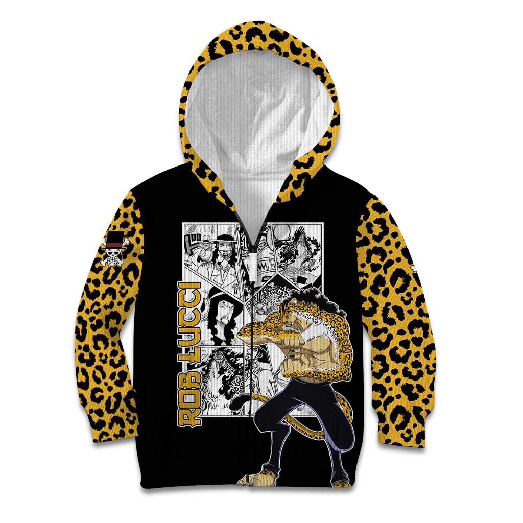 Rob Lucci - One Piece Kid Hoodie Anime Mix Pattern Style