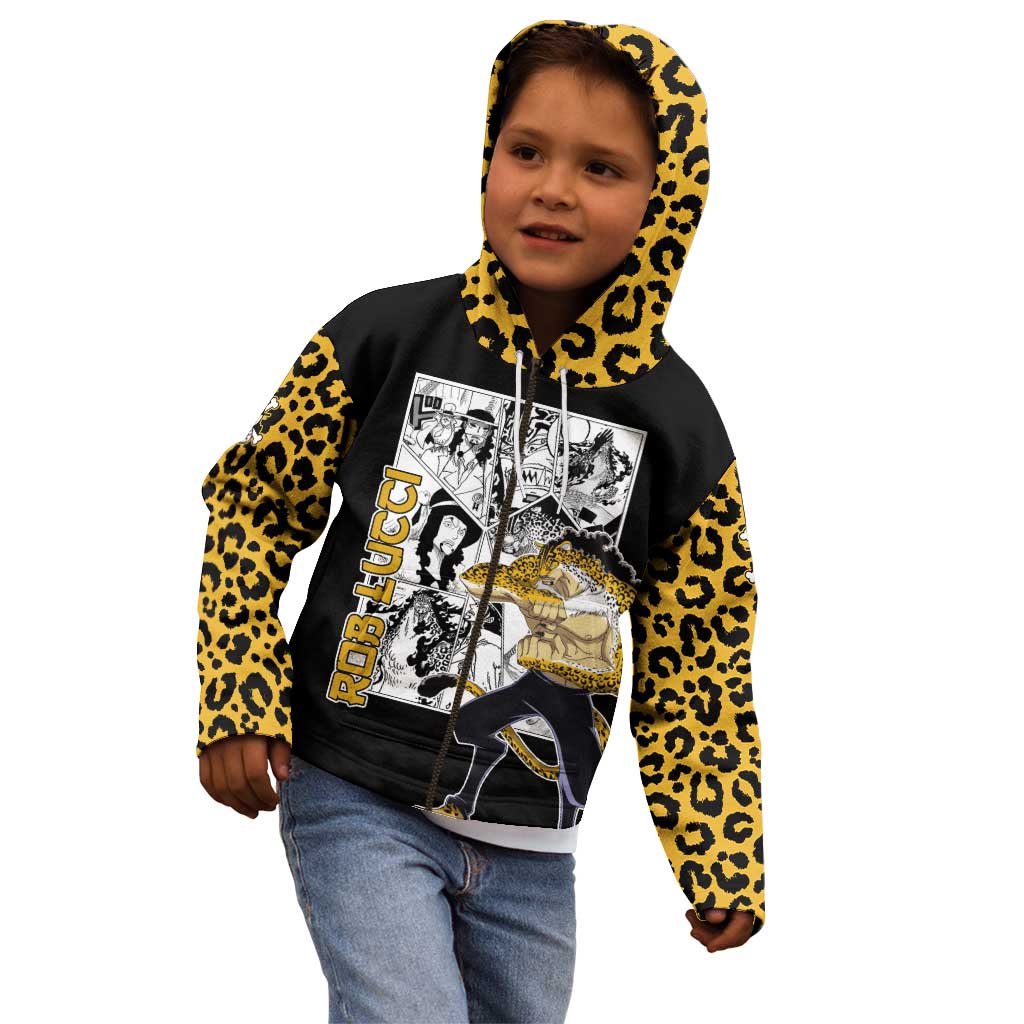 Rob Lucci - One Piece Kid Hoodie Anime Mix Pattern Style