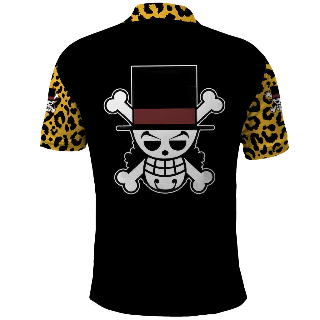 Rob Lucci - One Piece Polo Shirt Anime Mix Pattern Style