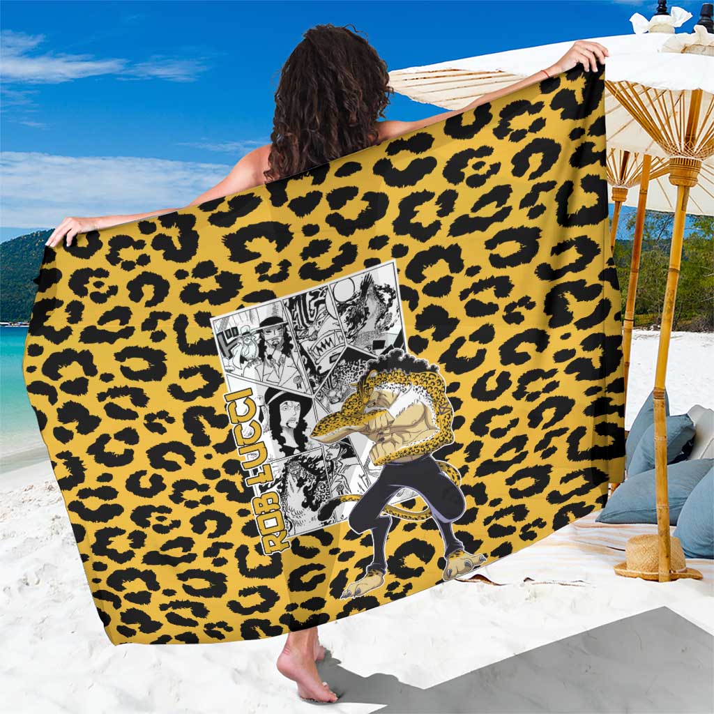 Rob Lucci - One Piece Sarong Anime Mix Pattern Style