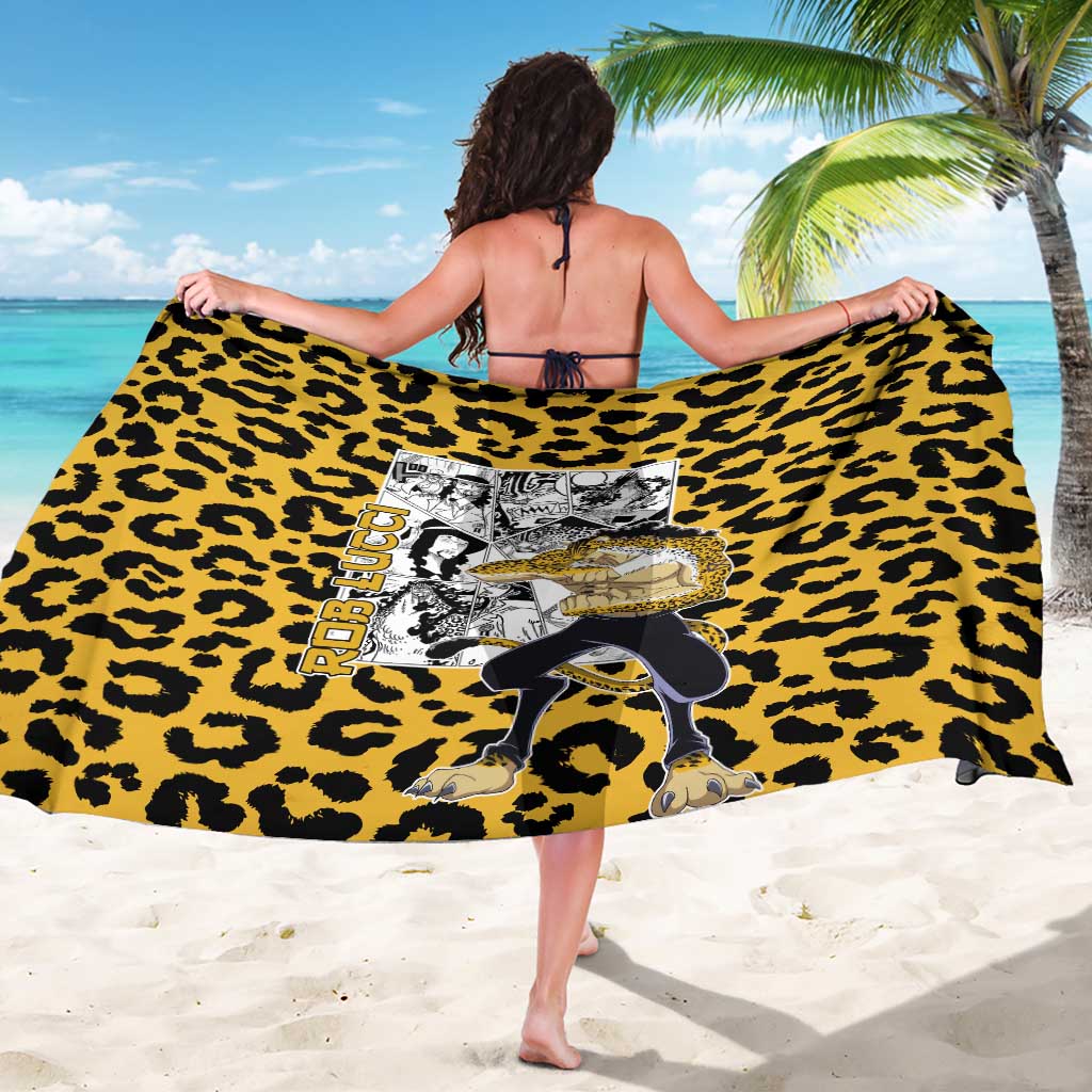 Rob Lucci - One Piece Sarong Anime Mix Pattern Style