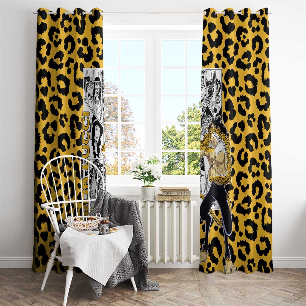 Rob Lucci - One Piece Window Curtain Anime Mix Pattern Style