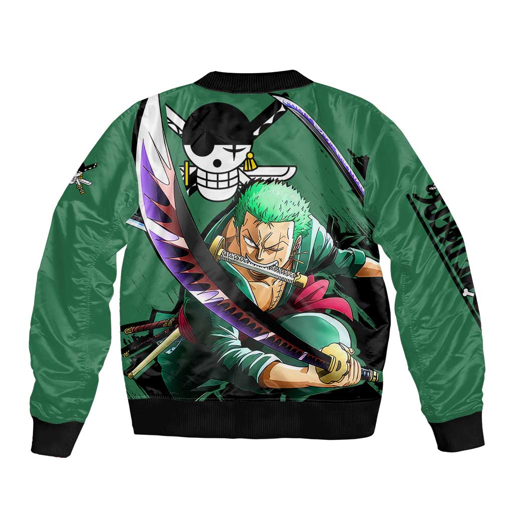 Roronoa Zoro - One Piece Bomber Jacket Anime Style