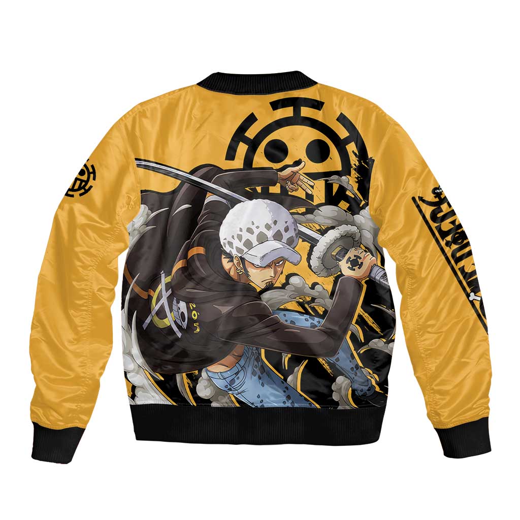 Trafalgar D. Water Law - One Piece Bomber Jacket Anime Style