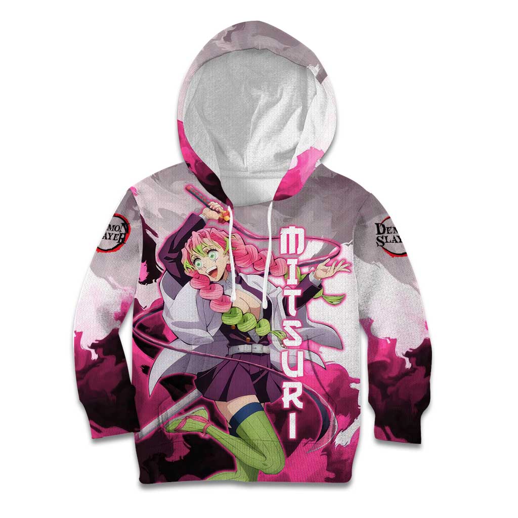 Mitsuri Kanroji - Demon Slayer Kid Hoodie Anime Style