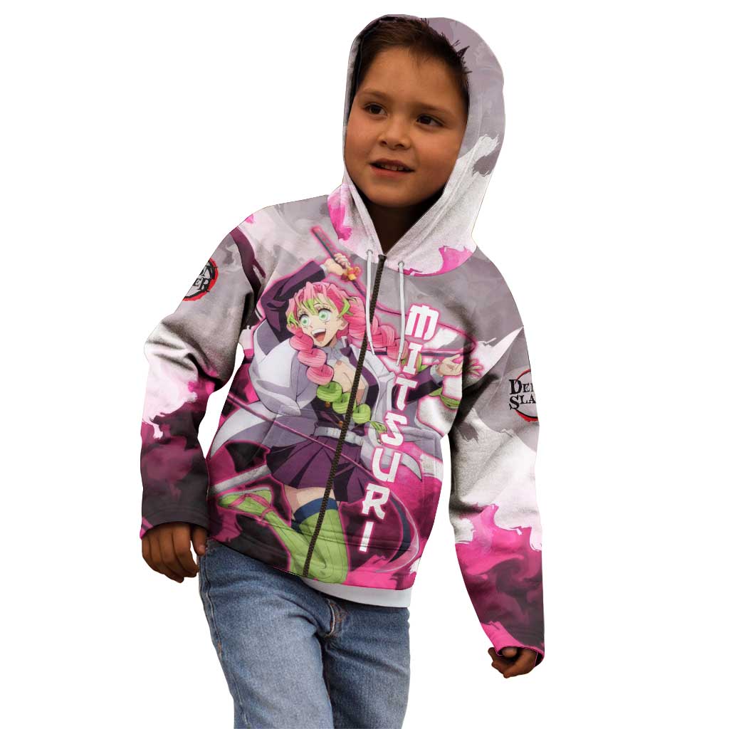 Mitsuri Kanroji - Demon Slayer Kid Hoodie Anime Style