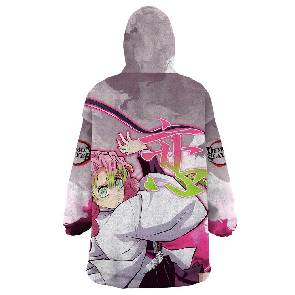 Mitsuri Kanroji - Demon Slayer Wearable Blanket Hoodie Anime Style