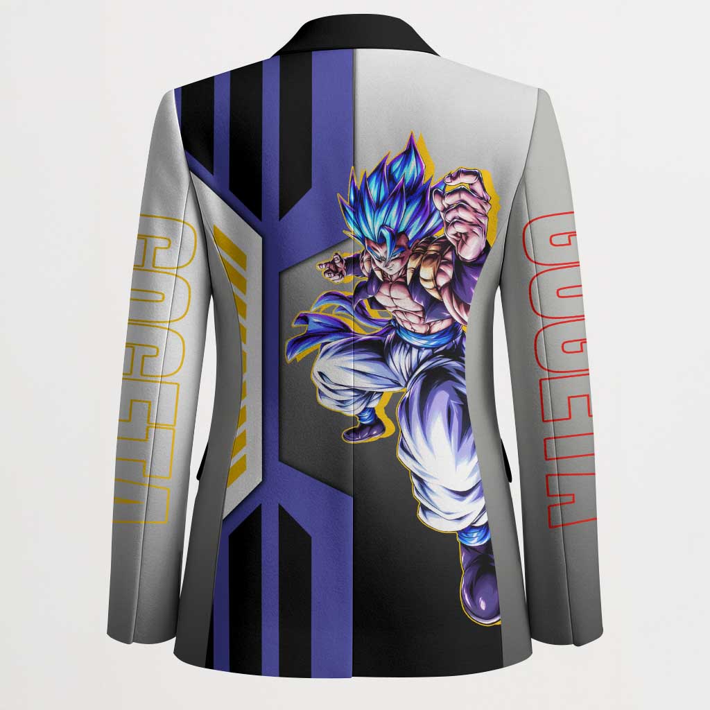 Gogeta from Dragon Ball Blazer with Super Saiyan Blue Form and Action Pose Design - The Mazicc