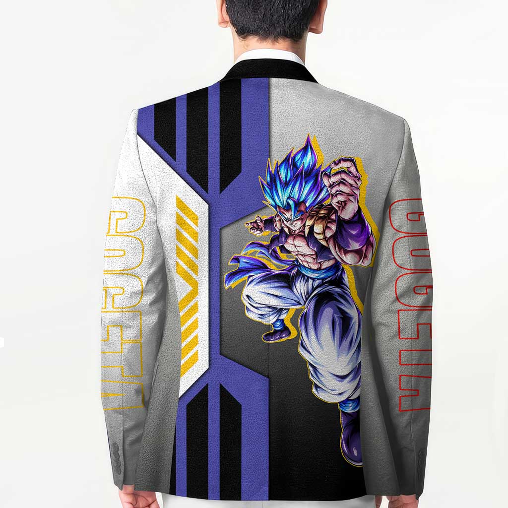 Gogeta from Dragon Ball Blazer with Super Saiyan Blue Form and Action Pose Design - The Mazicc