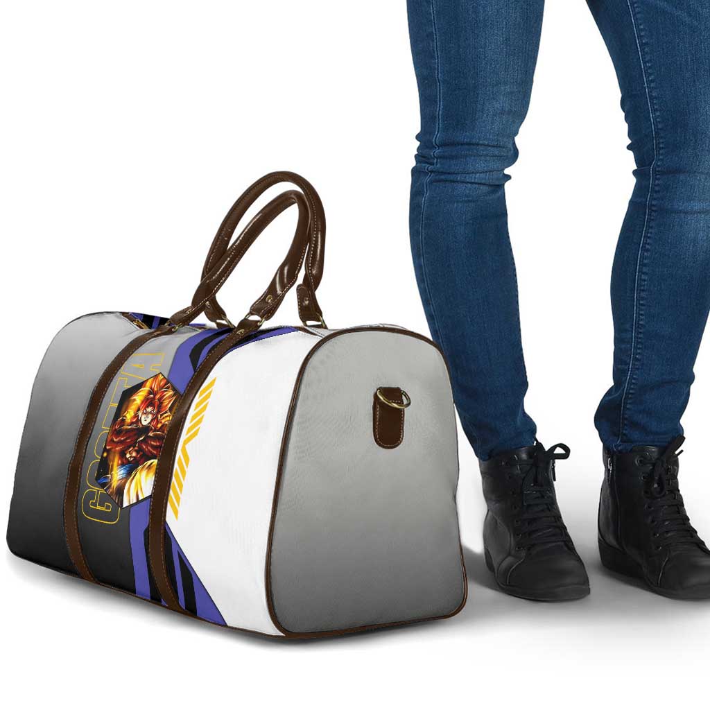 Gogeta from Dragon Ball Travel Bag with Super Saiyan Blue Form and Action Pose Design - The Mazicc