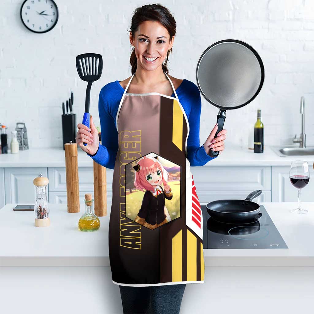 Anya Forger from Spy x Family Apron with Cute Pose and Character Design - The Mazicc
