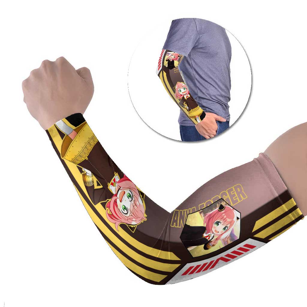 Anya Forger from Spy x Family Arm Sleeves with Cute Pose and Character Design - The Mazicc