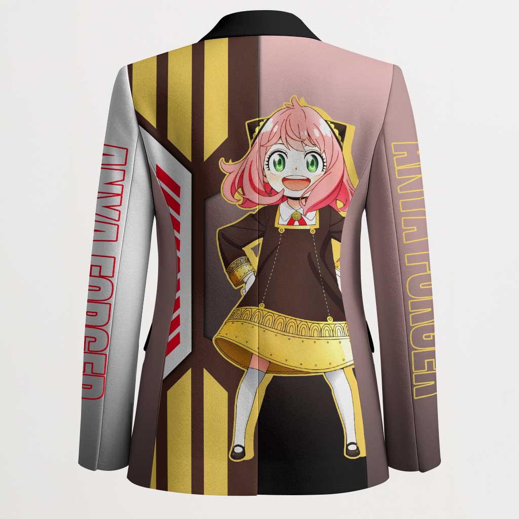 Anya Forger from Spy x Family Blazer with Cute Pose and Character Design - The Mazicc