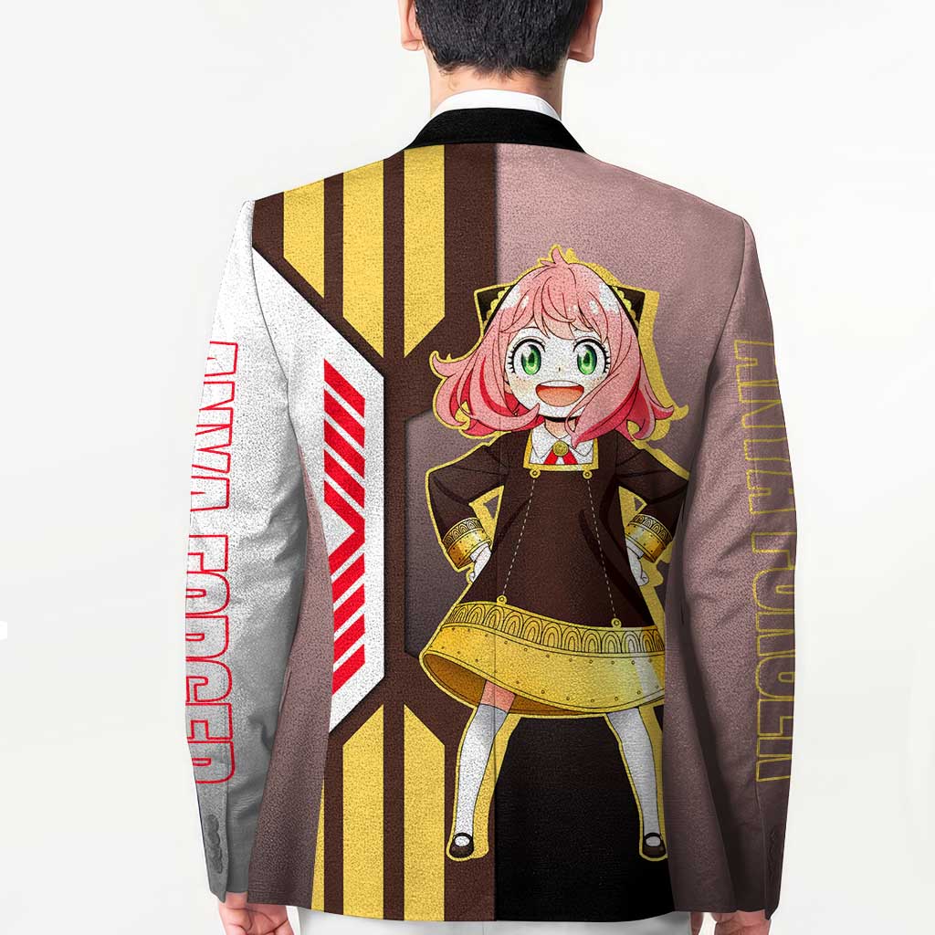 Anya Forger from Spy x Family Blazer with Cute Pose and Character Design - The Mazicc