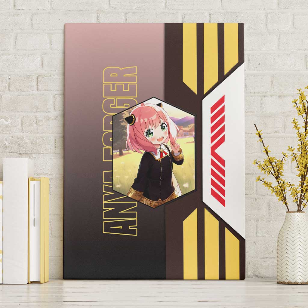 Anya Forger from Spy x Family Canvas Wall Art with Cute Pose and Character Design - The Mazicc