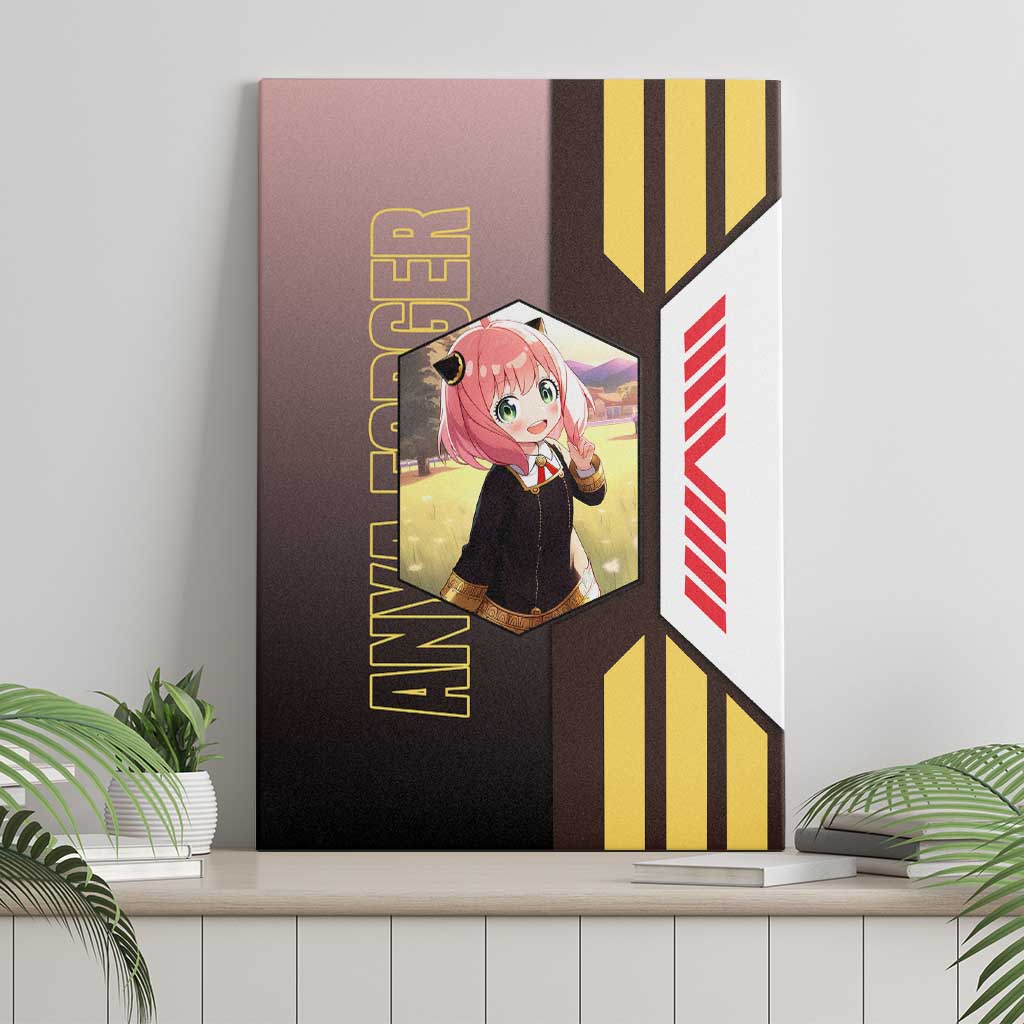 Anya Forger from Spy x Family Canvas Wall Art with Cute Pose and Character Design - The Mazicc