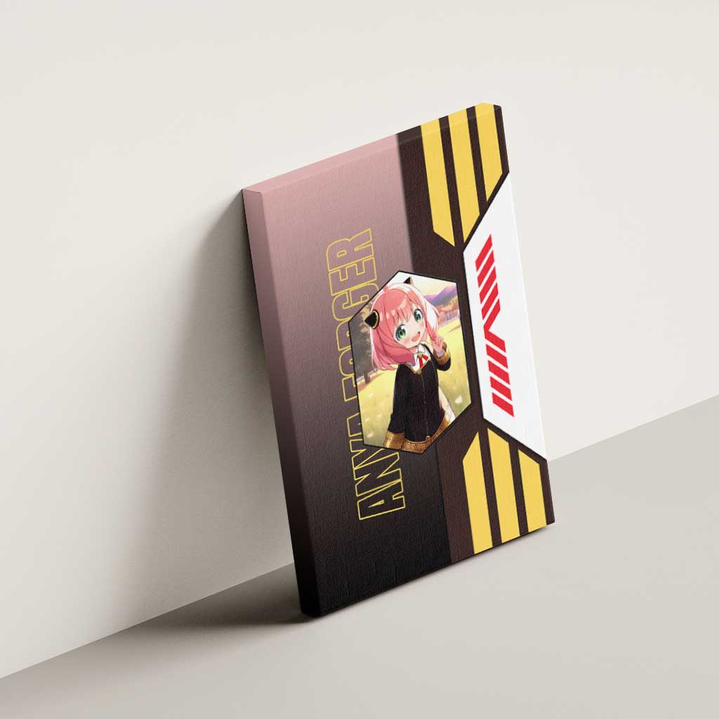 Anya Forger from Spy x Family Canvas Wall Art with Cute Pose and Character Design - The Mazicc