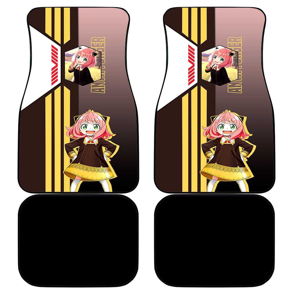 Anya Forger from Spy x Family Car Mats with Cute Pose and Character Design - The Mazicc