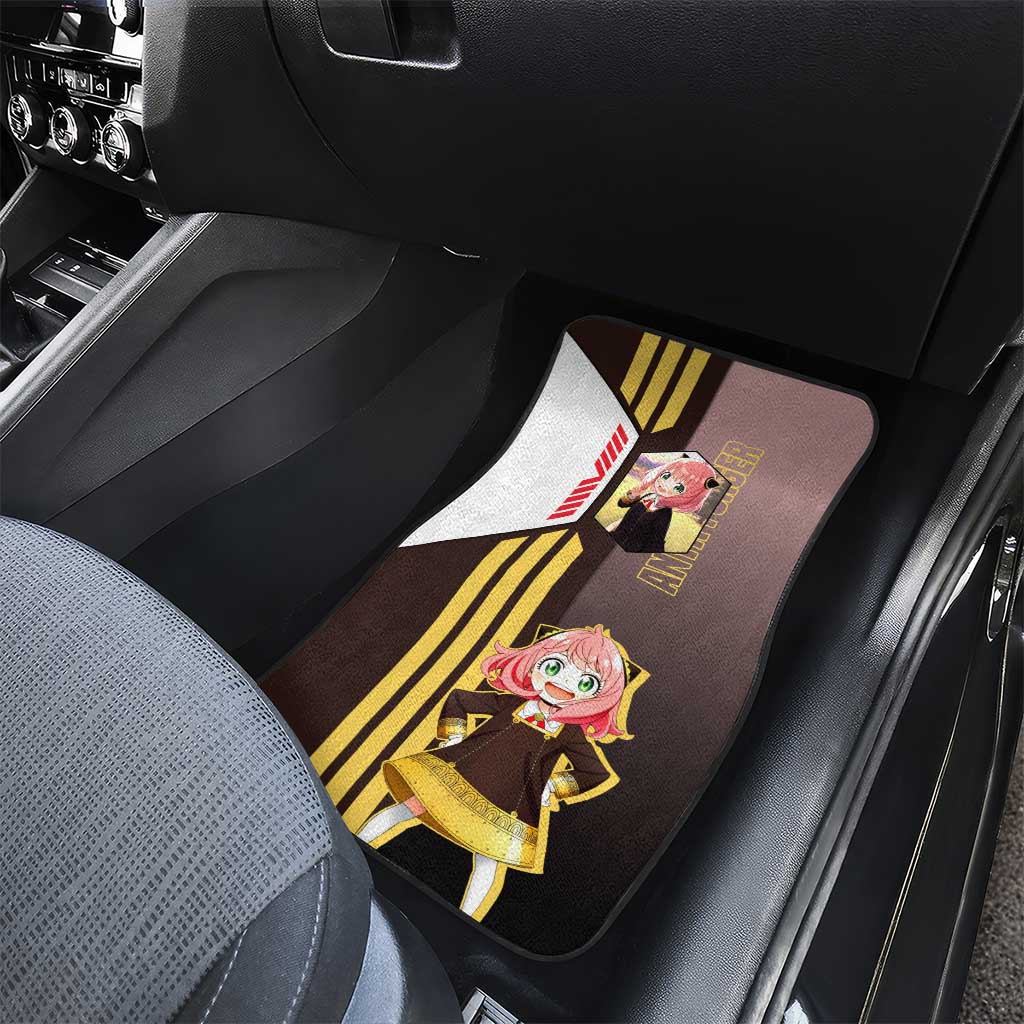 Anya Forger from Spy x Family Car Mats with Cute Pose and Character Design - The Mazicc