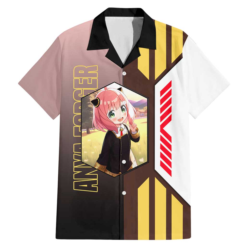 Anya Forger from Spy x Family Family Matching Mermaid Dress and Hawaiian Shirt with Cute Pose and Character Design - The Mazicc