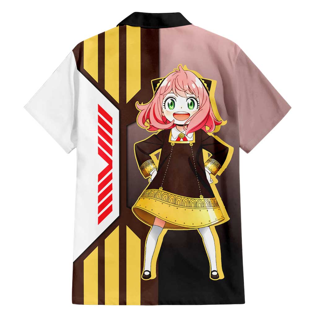 Anya Forger from Spy x Family Family Matching Puletasi and Hawaiian Shirt with Cute Pose and Character Design - The Mazicc