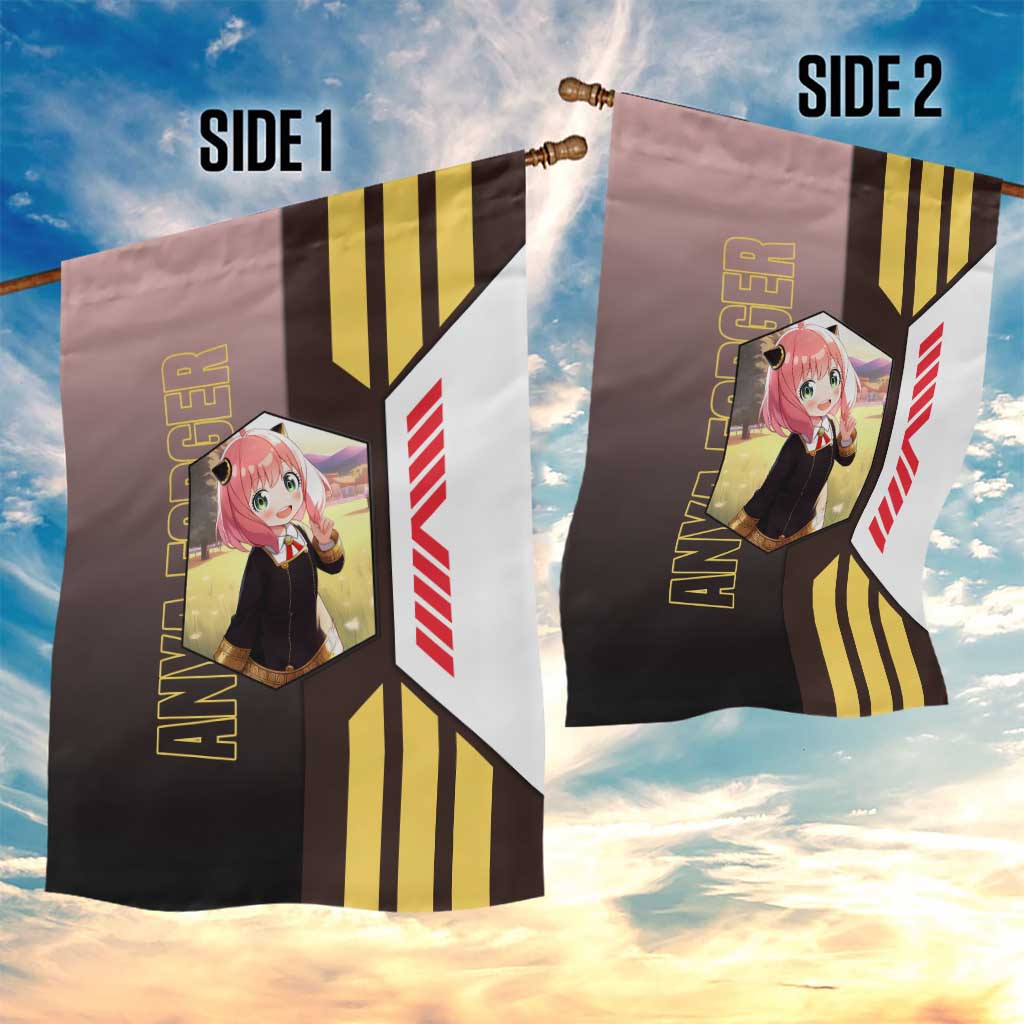 Anya Forger from Spy x Family Garden Flag with Cute Pose and Character Design - The Mazicc