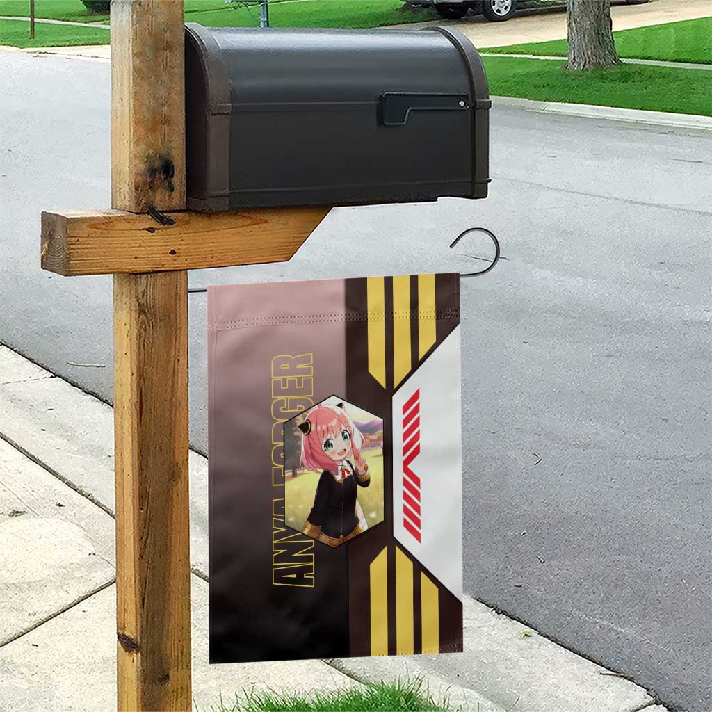 Anya Forger from Spy x Family Garden Flag with Cute Pose and Character Design - The Mazicc