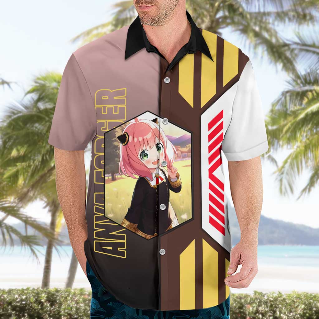 Anya Forger from Spy x Family Hawaiian Shirt with Cute Pose and Character Design - The Mazicc