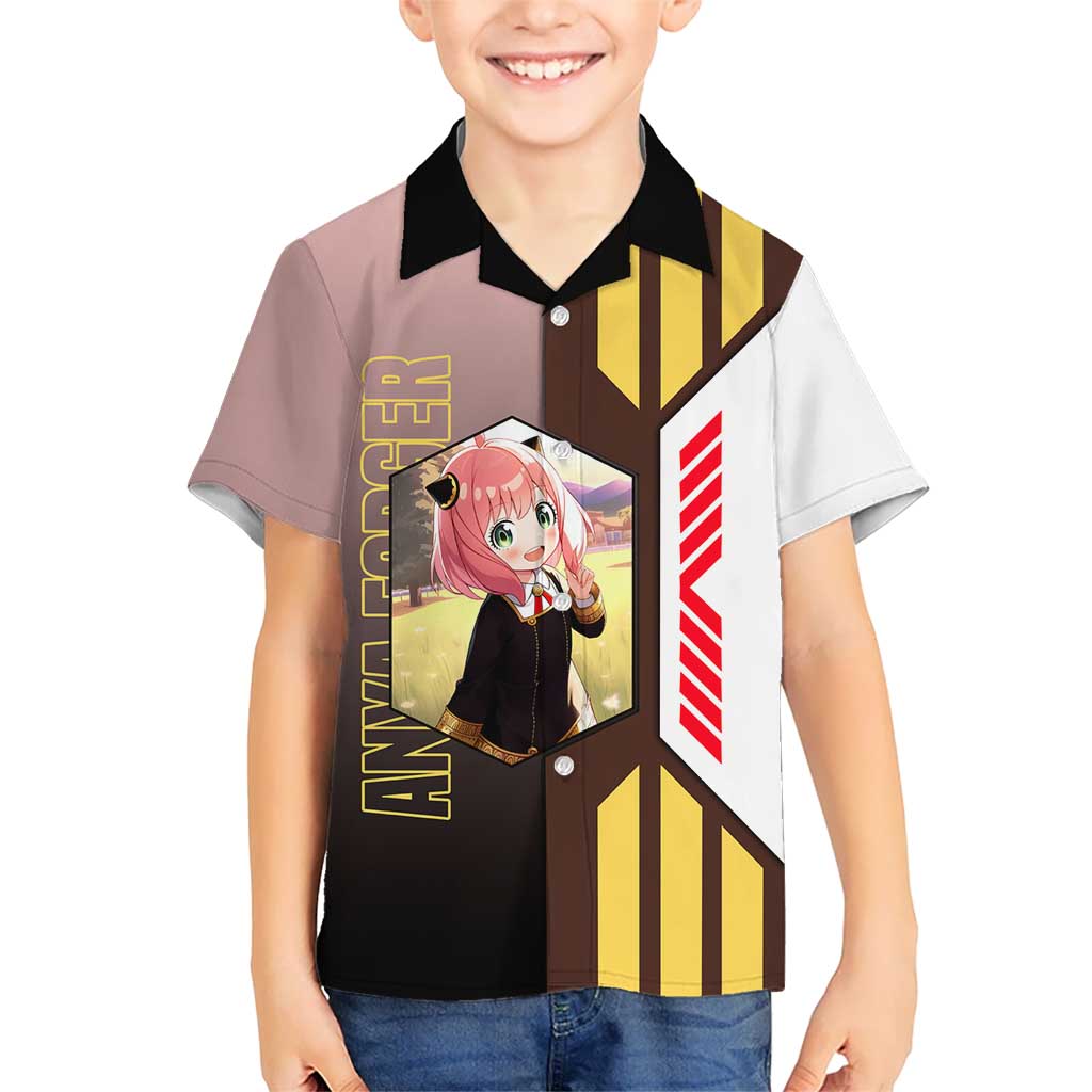 Anya Forger from Spy x Family Hawaiian Shirt with Cute Pose and Character Design - The Mazicc