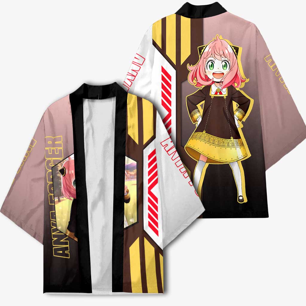 Anya Forger from Spy x Family Kimono with Cute Pose and Character Design - The Mazicc