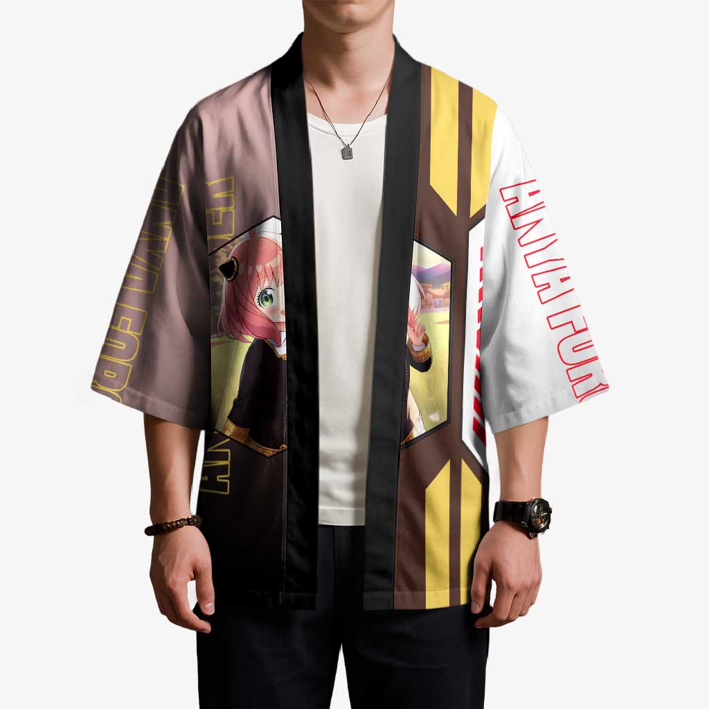 Anya Forger from Spy x Family Kimono with Cute Pose and Character Design - The Mazicc