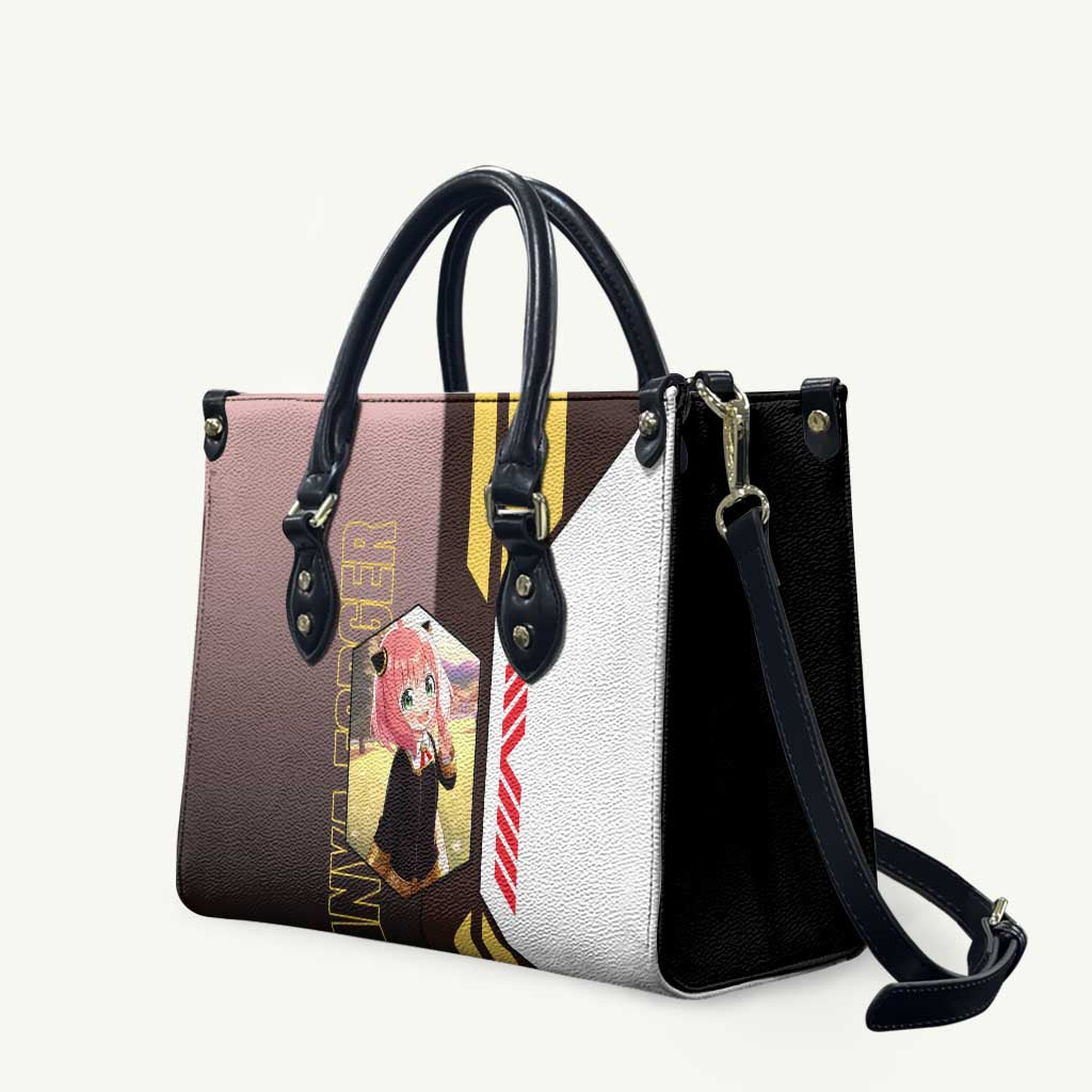 Anya Forger from Spy x Family Leather Bag with Cute Pose and Character Design - The Mazicc