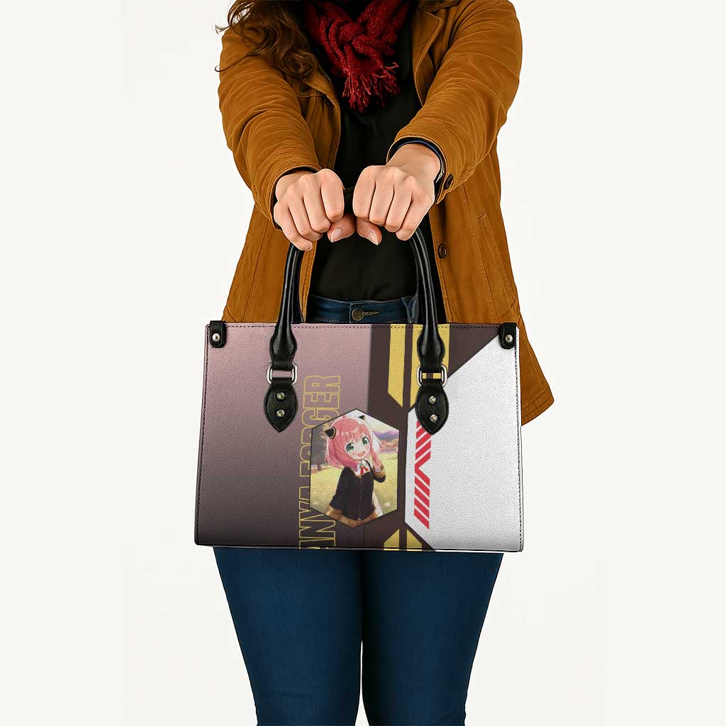 Anya Forger from Spy x Family Leather Bag with Cute Pose and Character Design - The Mazicc