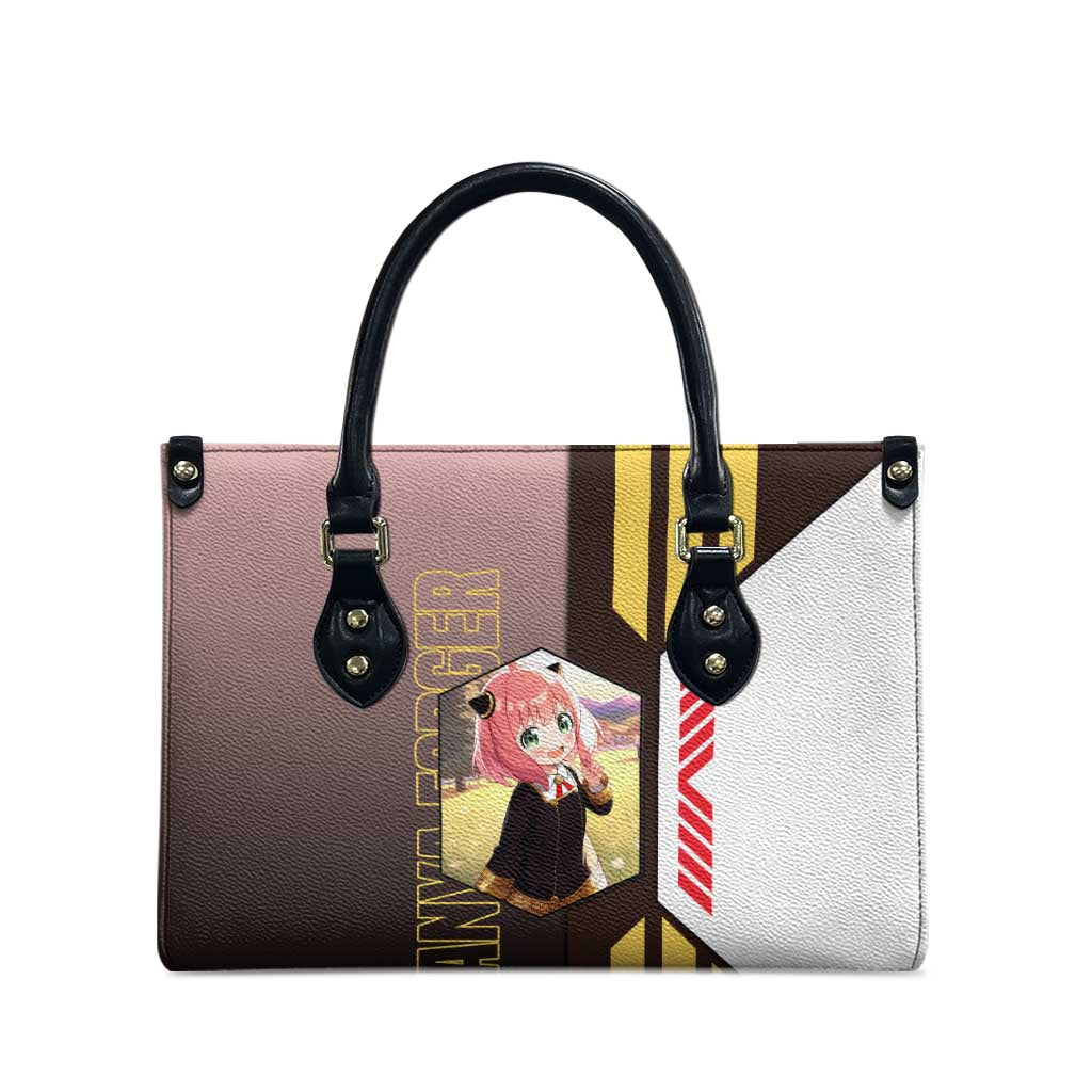 Anya Forger from Spy x Family Leather Bag with Cute Pose and Character Design - The Mazicc