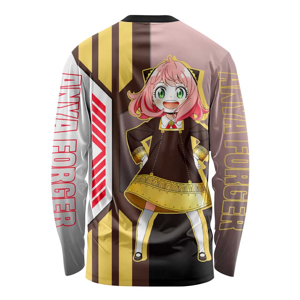Anya Forger from Spy x Family Long Sleeve Shirt with Cute Pose and Character Design - The Mazicc