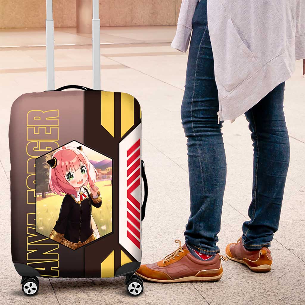 Anya Forger from Spy x Family Luggage Cover with Cute Pose and Character Design - The Mazicc