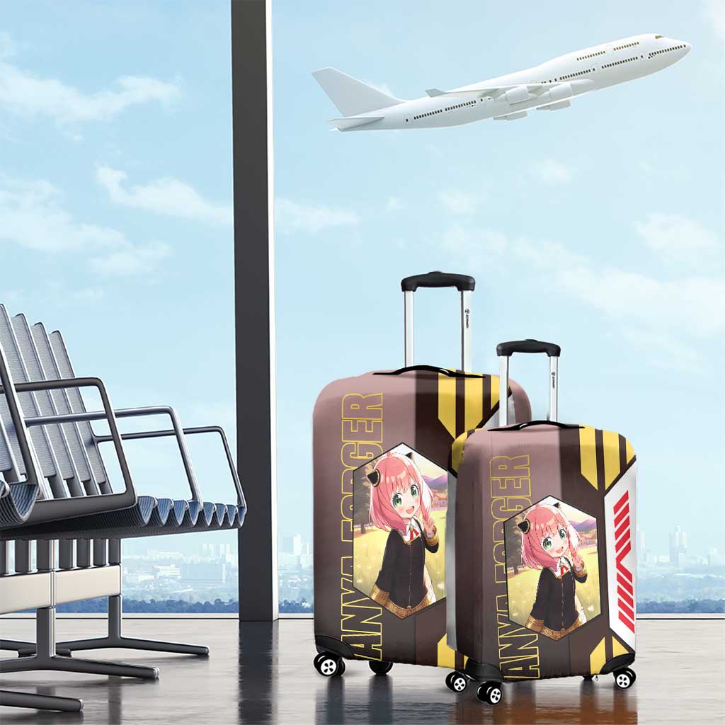 Anya Forger from Spy x Family Luggage Cover with Cute Pose and Character Design - The Mazicc
