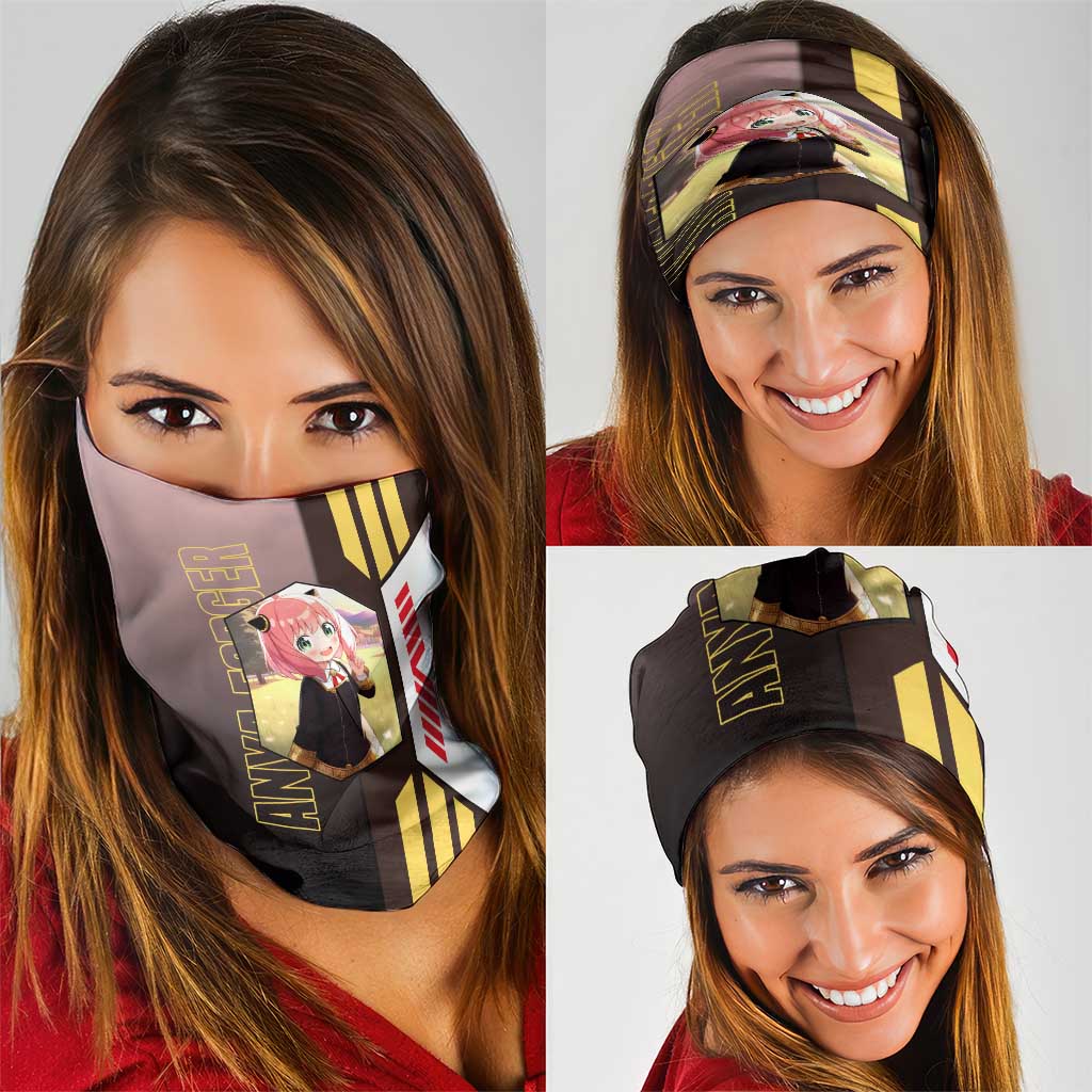Anya Forger from Spy x Family Neck Gaiter with Cute Pose and Character Design - The Mazicc