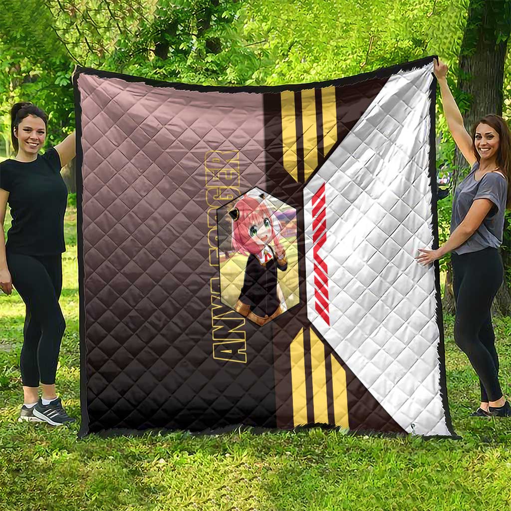 Anya Forger from Spy x Family Quilt with Cute Pose and Character Design - The Mazicc