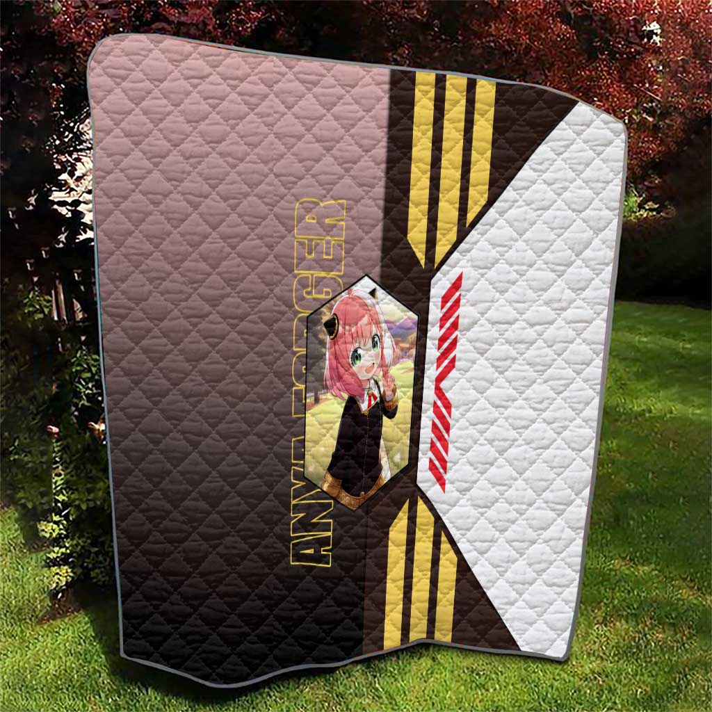 Anya Forger from Spy x Family Quilt with Cute Pose and Character Design - The Mazicc