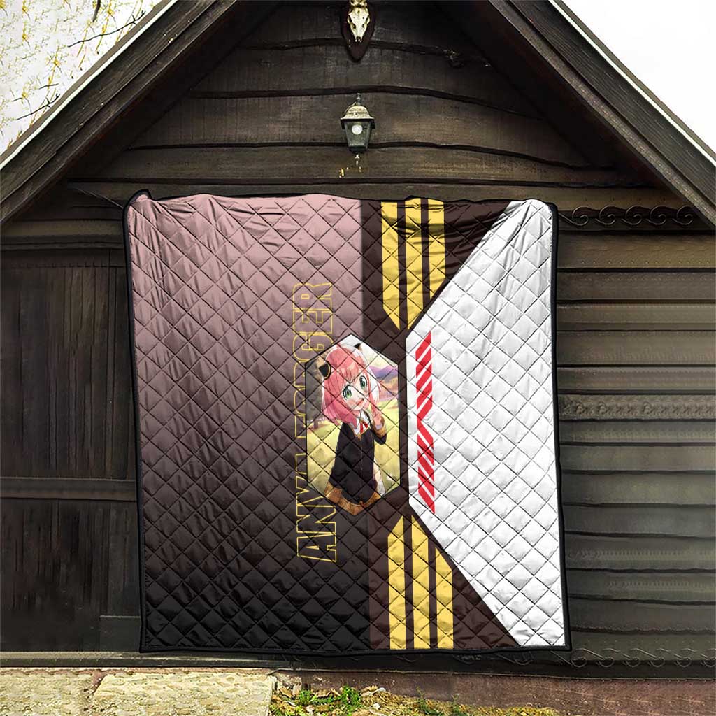 Anya Forger from Spy x Family Quilt with Cute Pose and Character Design - The Mazicc