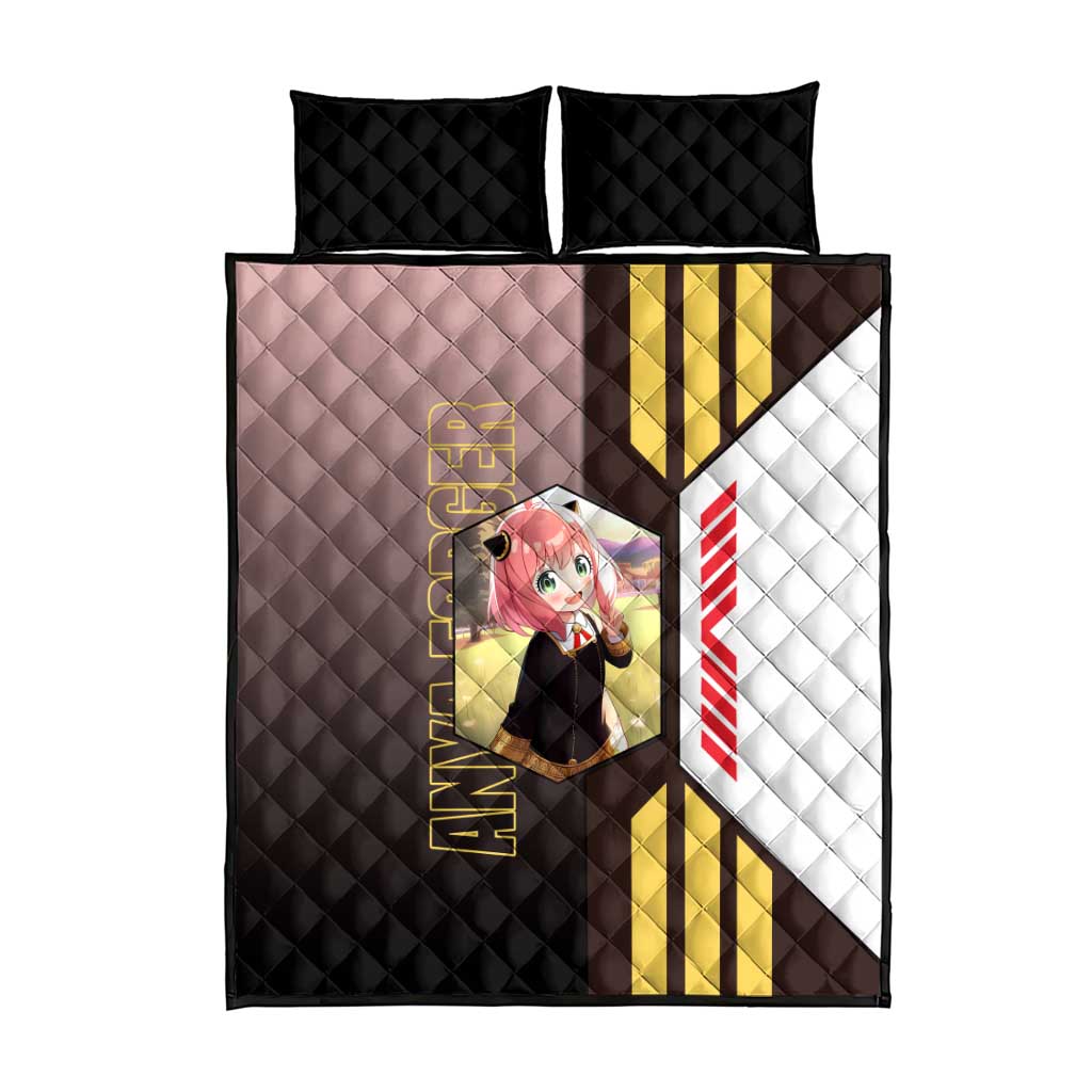 Anya Forger from Spy x Family Quilt Bed Set with Cute Pose and Character Design - The Mazicc