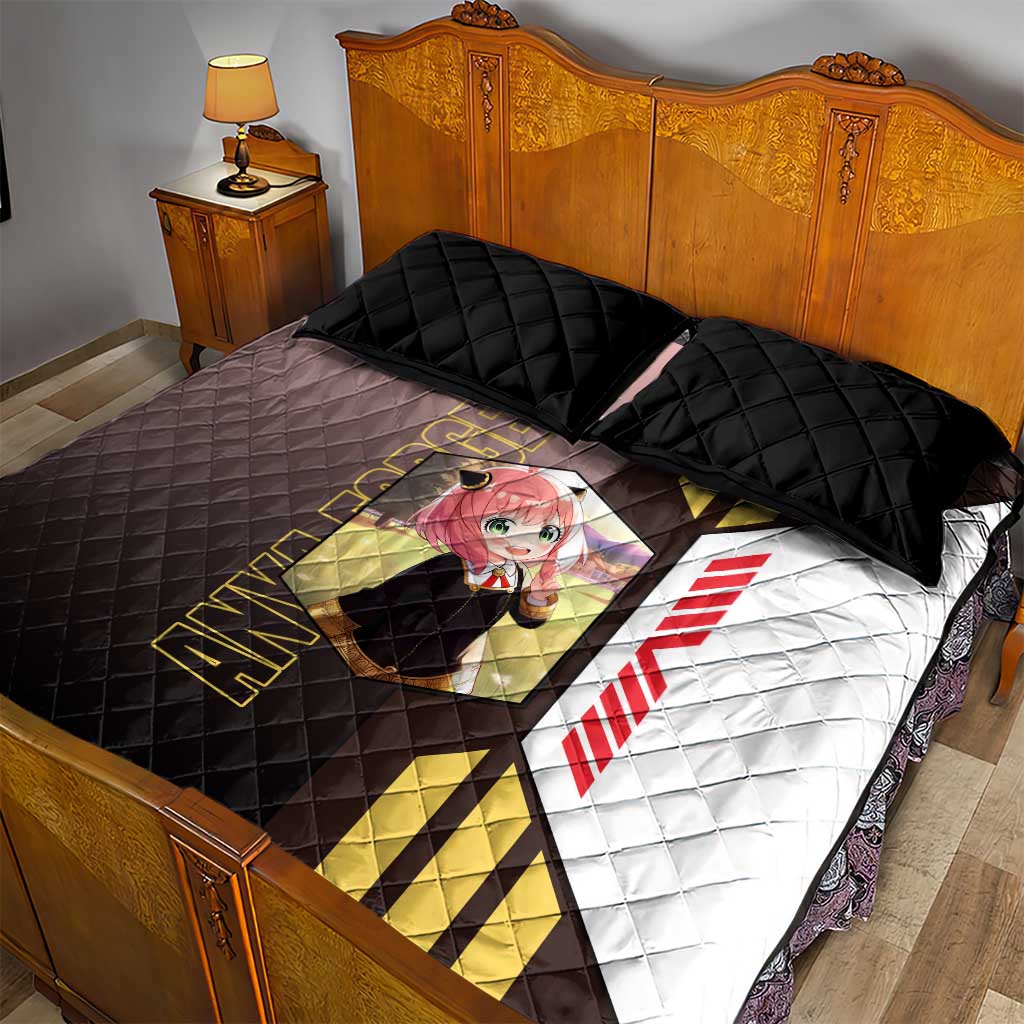 Anya Forger from Spy x Family Quilt Bed Set with Cute Pose and Character Design - The Mazicc