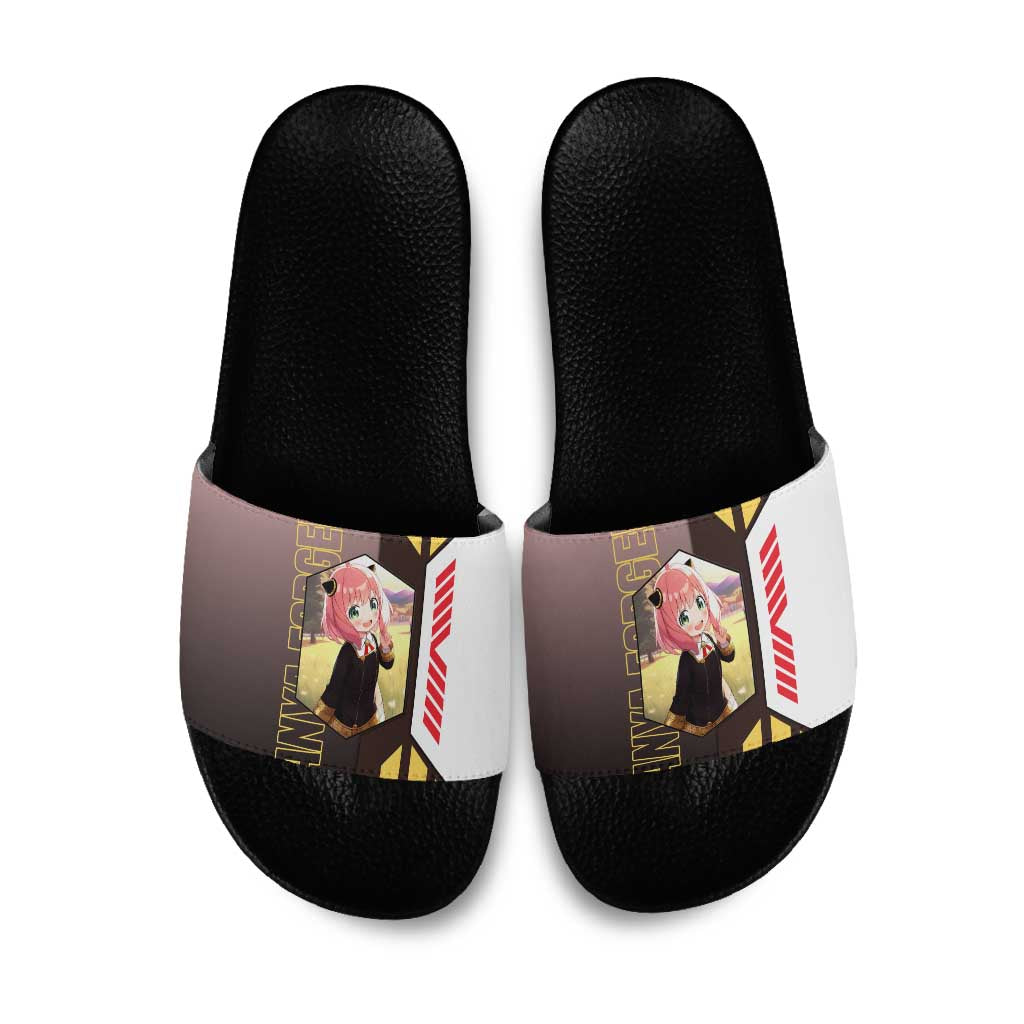 Anya Forger from Spy x Family Slide Sandals with Cute Pose and Character Design - The Mazicc