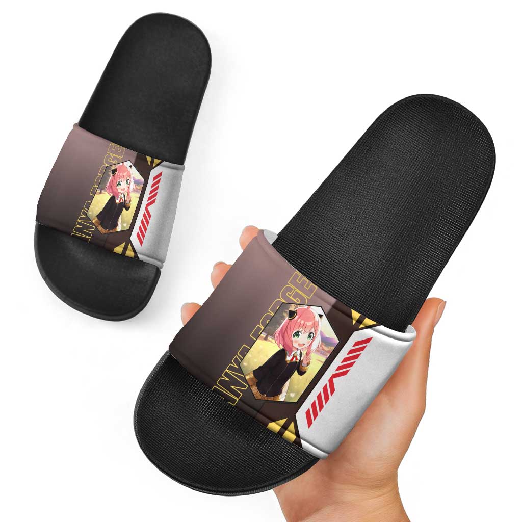 Anya Forger from Spy x Family Slide Sandals with Cute Pose and Character Design - The Mazicc